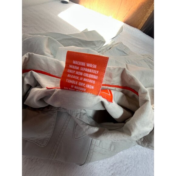 Faconnable Jeans Mens Light Grey Lightweight Jacket Medium Cotton Front Pockets - Picture 5 of 9